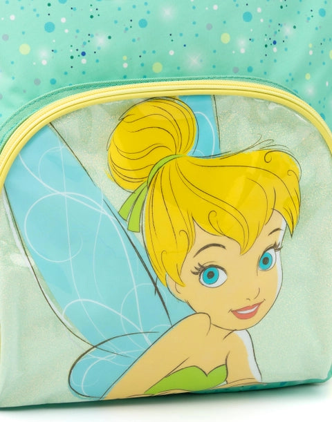 Disney Tinker Bell Kids Backpack – Mint Green Enchanting Sparkle Design