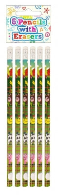 Farm Animals Themed Pencils