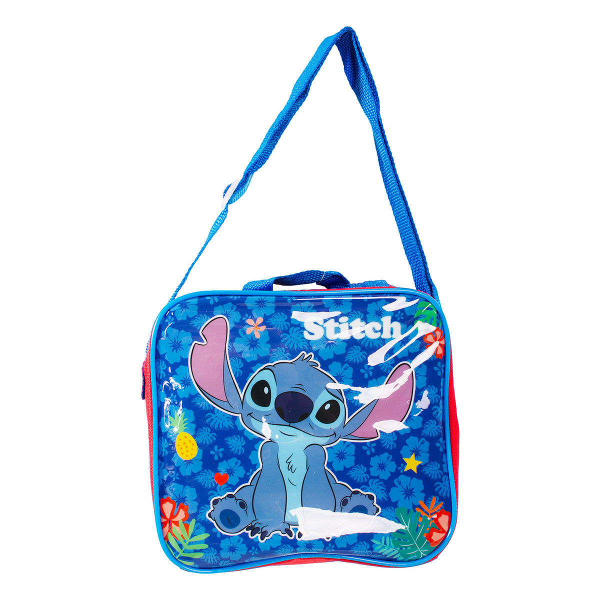 Stitch lunch bag set with bottle, snack box and insulated carry bag