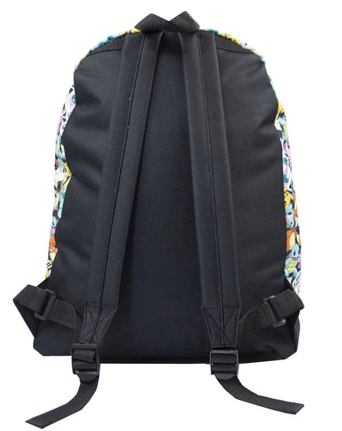 Pokémon Gotta Catch ’Em All backpack with colourful character print and Pokéball zipper pulls