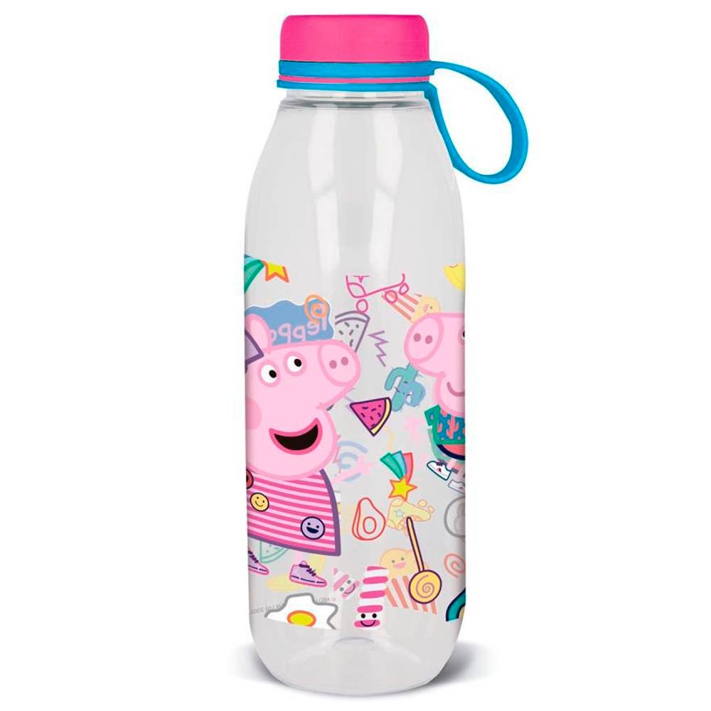 Peppa Pig water bottle, Peppa Pig drinks bottle, kids water bottle, Peppa Pig school accessories, toddler drink bottle, children’s reusable bottle, Peppa Pig gift, nursery water bottle, BPA-free kids bottle, girls pink water bottle