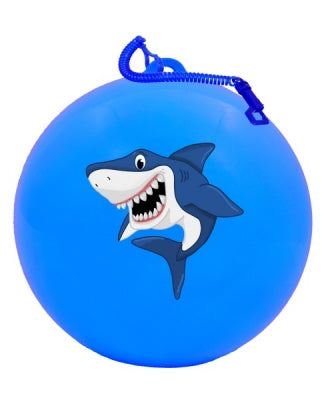 Shark Themed Bouncing Keychain Ball