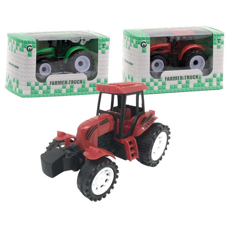 Pull Back Farm Tractor Toy