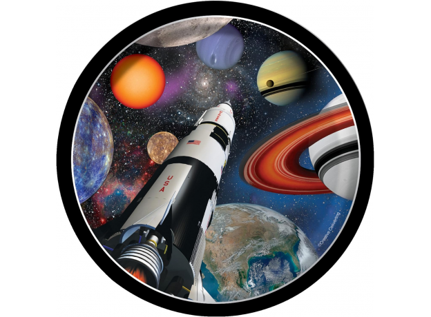 Space Party Plates