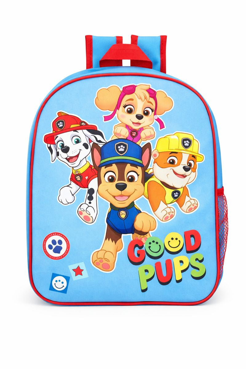 Fully Licensed Paw Patrol Good Pups Backpack With Water Bottle Holder