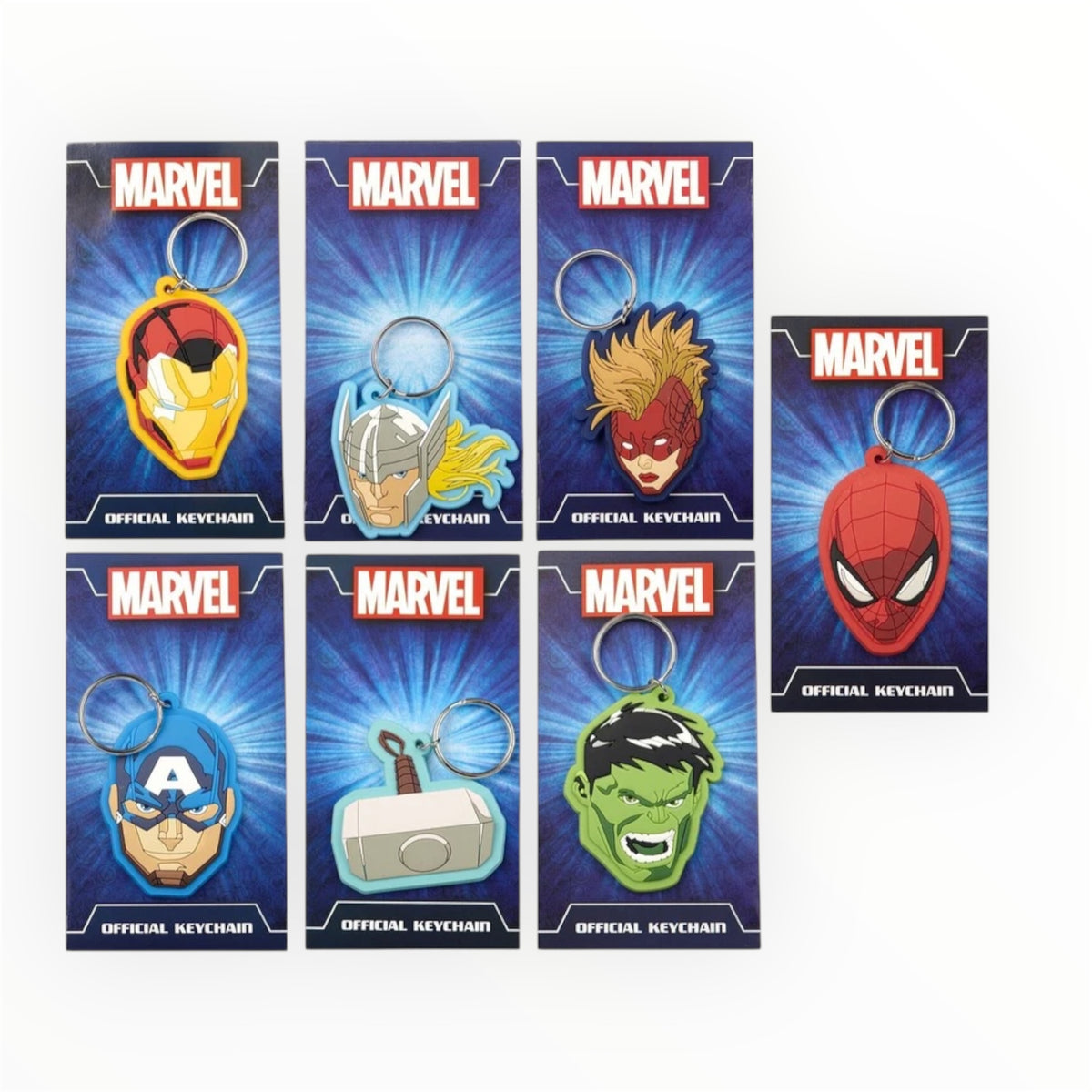 Marvel Avengers Silicone Keyring/Bag Accessory