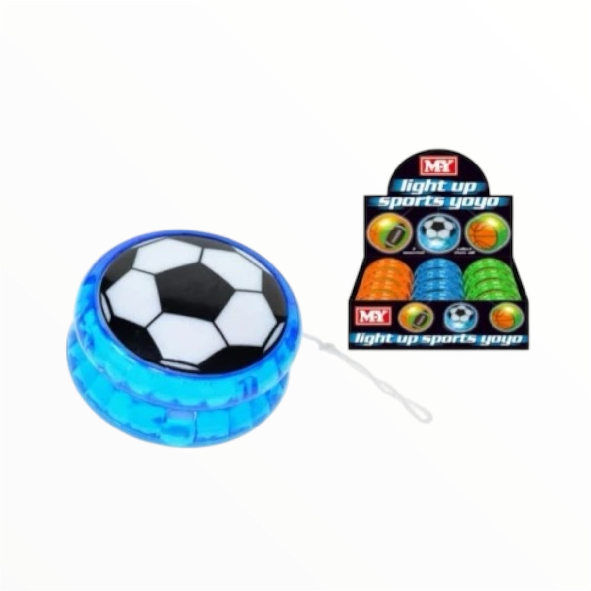 Football & Sports Themed Light Up Yo-Yo