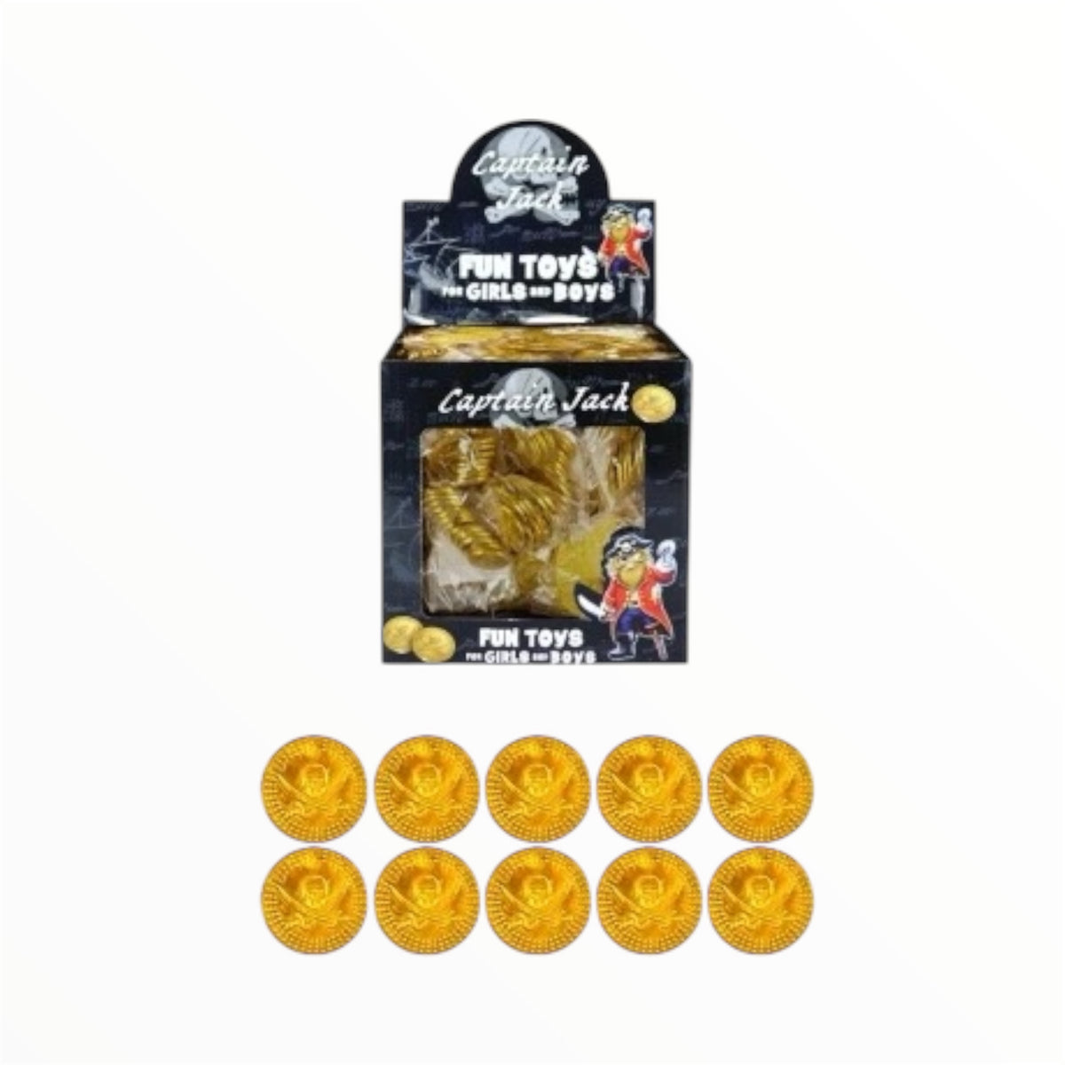 Pirate Coins Pack of 12