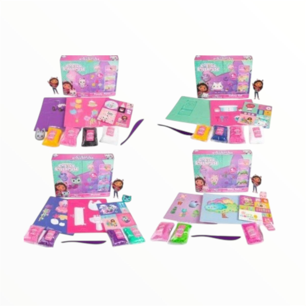 Gabbys Dollhouse Mini Clay World