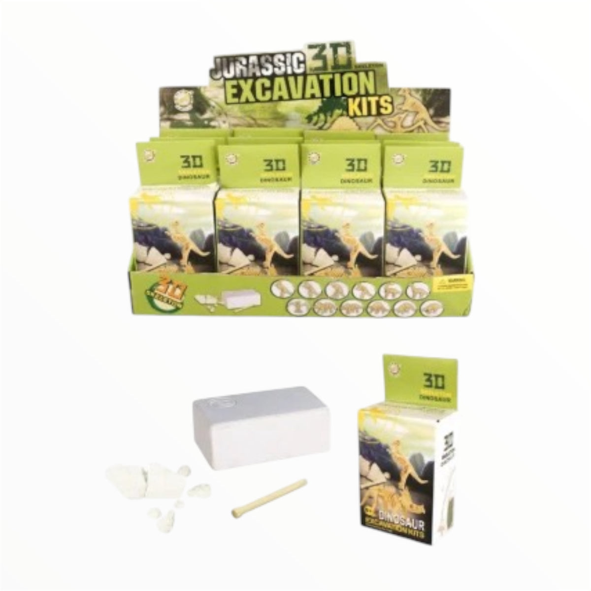 Jurassic Excavation Dinosaur Dig Kits