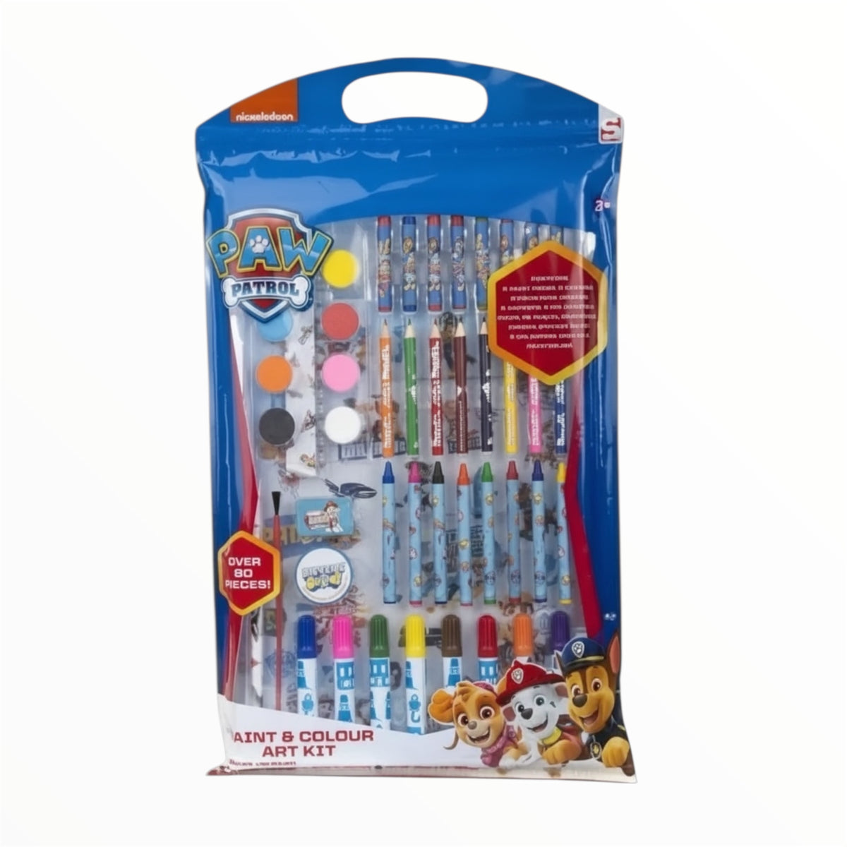 Paw Patrol Colouring & Paint Set