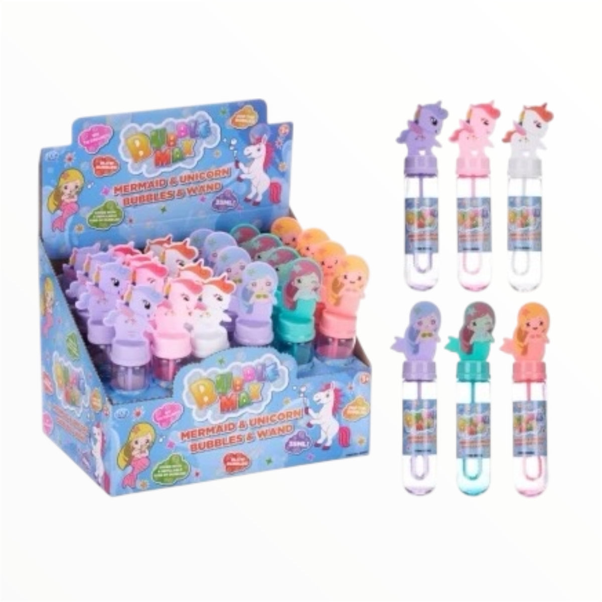 Unicorn Themed Bubble Wand