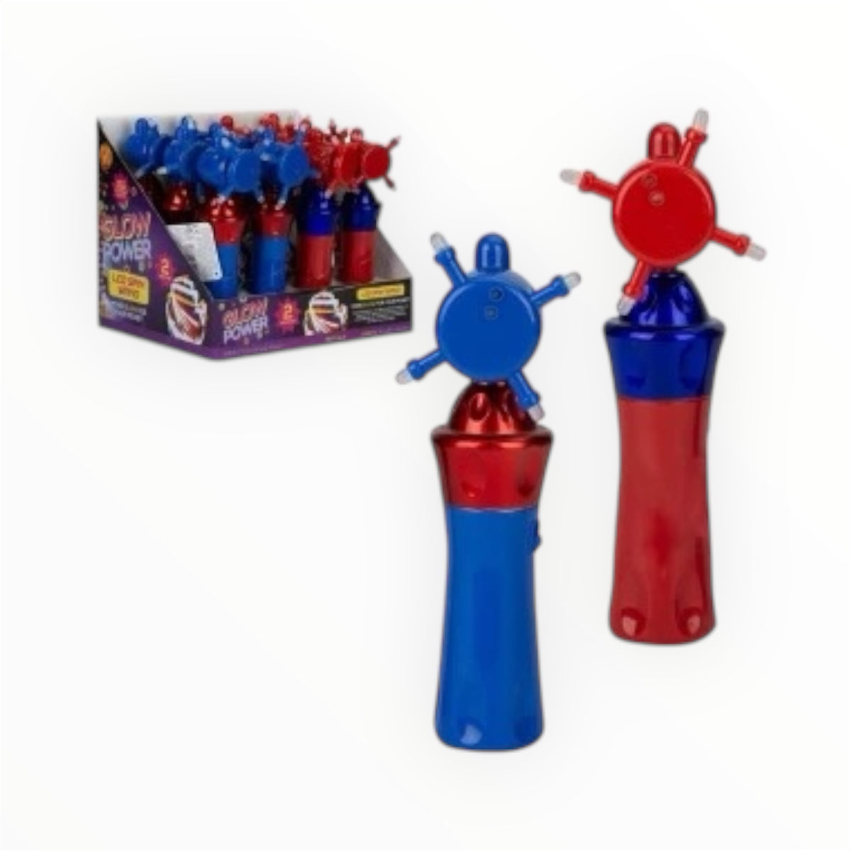 Glow Power LED Spinning Wand