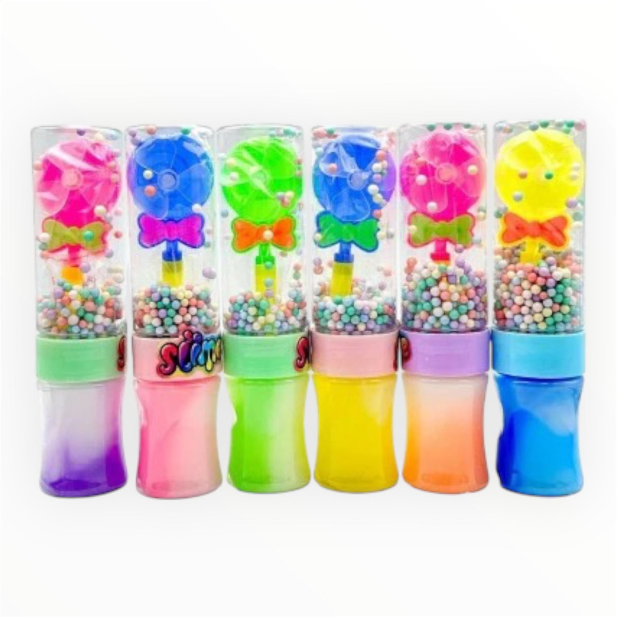Slime Tub With Balls and Lollipop