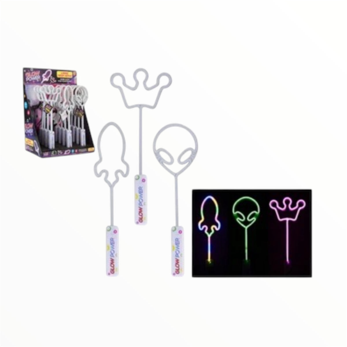 Large Neon Glow Wands