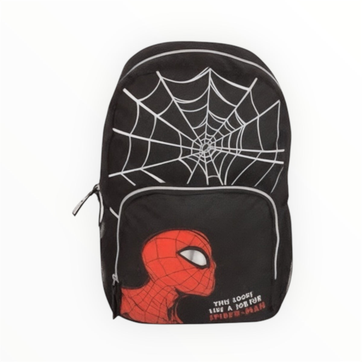 Fully Licensed Spiderman Black Backpack