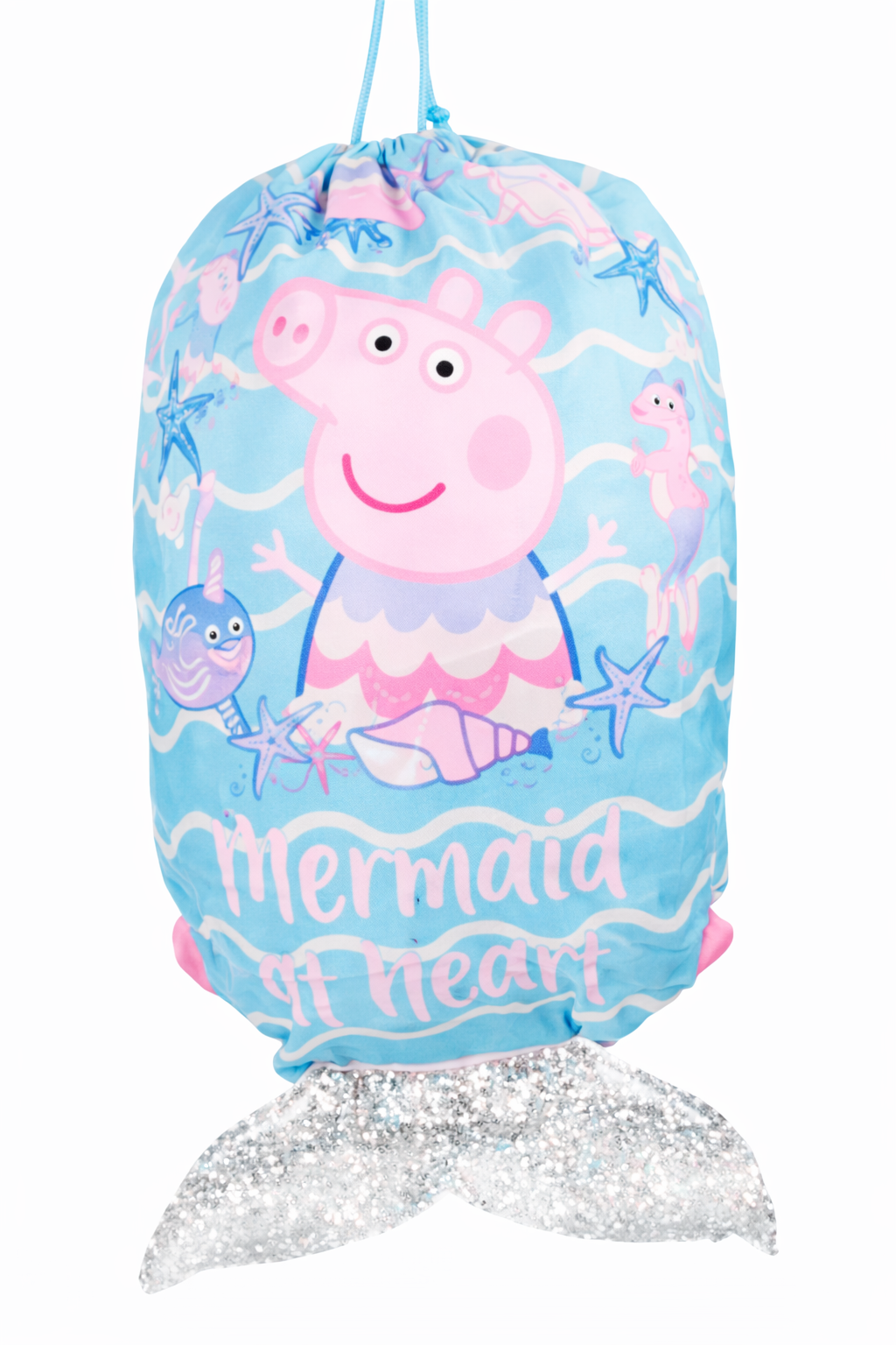 Fully Licensed Peppa Pig Mermaid Swim Bag