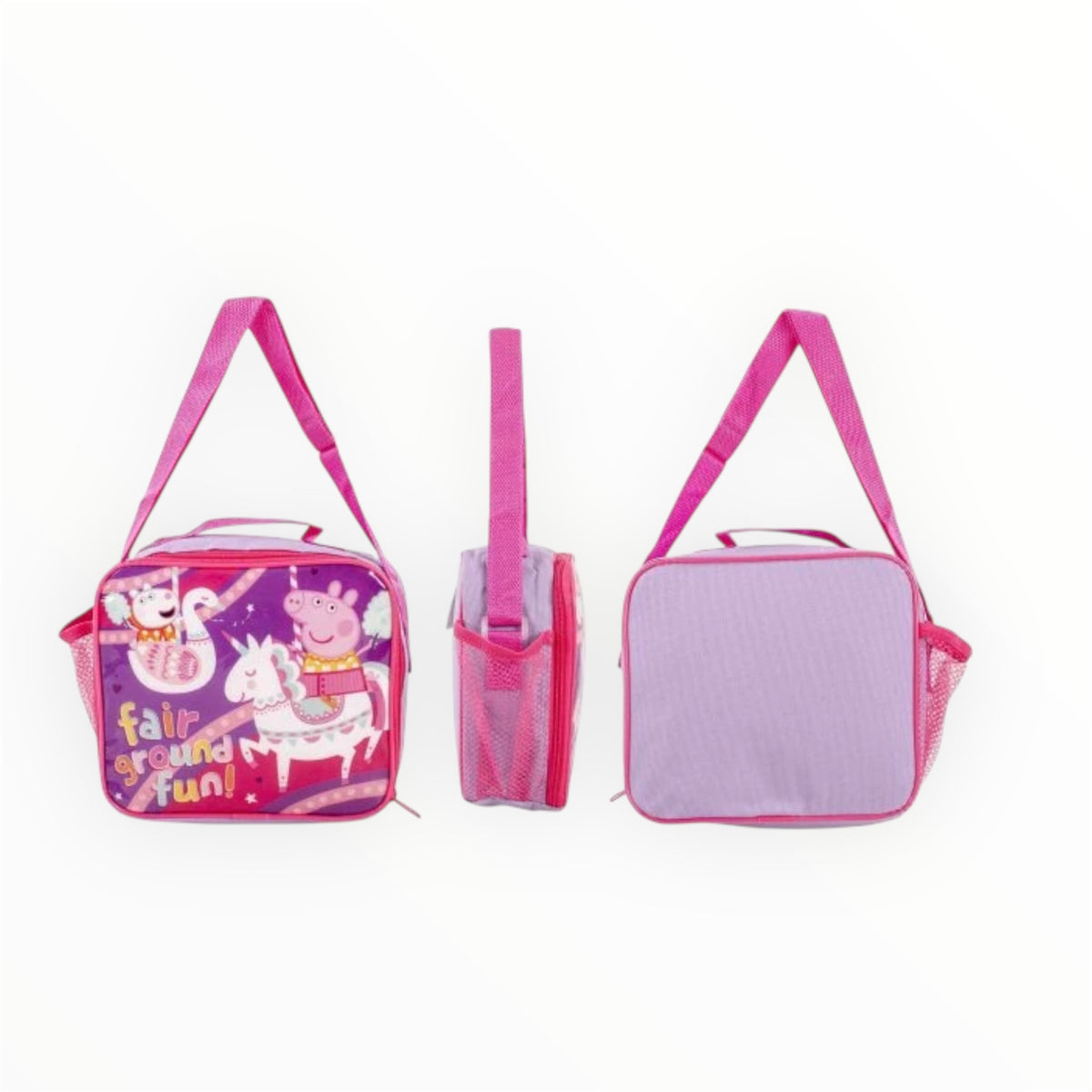 Peppa Pig Lunch Bag – Fairground Fun Insulated Shoulder Lunchbox