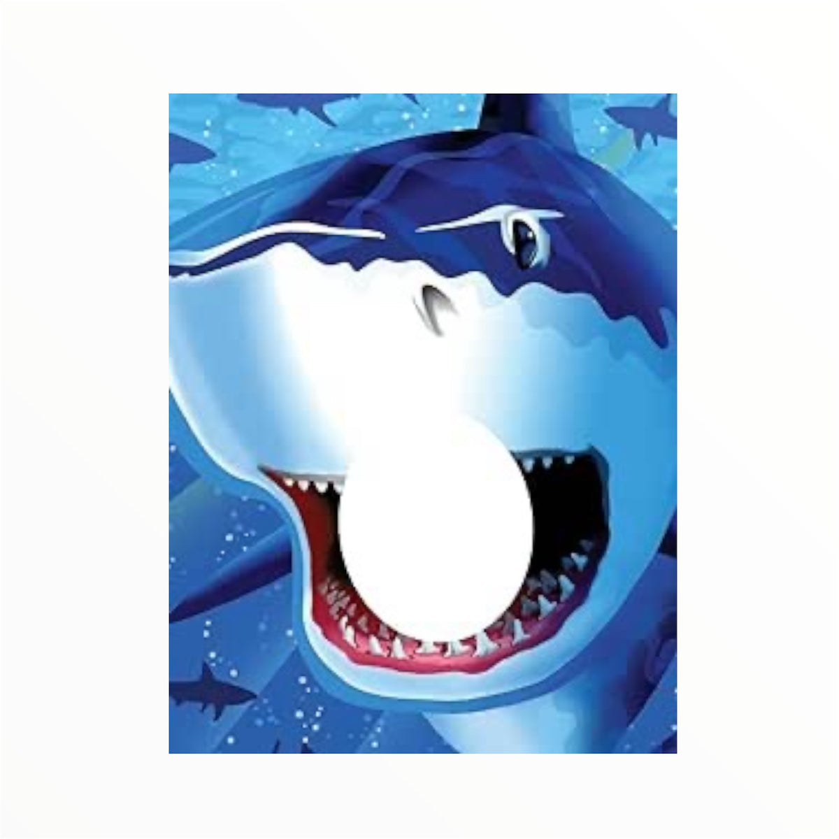 Shark Splash Photo Op Banner