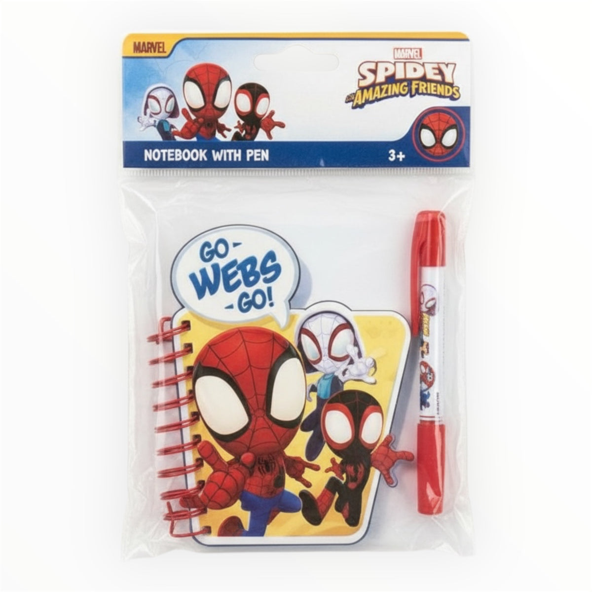 Spidey & Friends Notebook and Pen