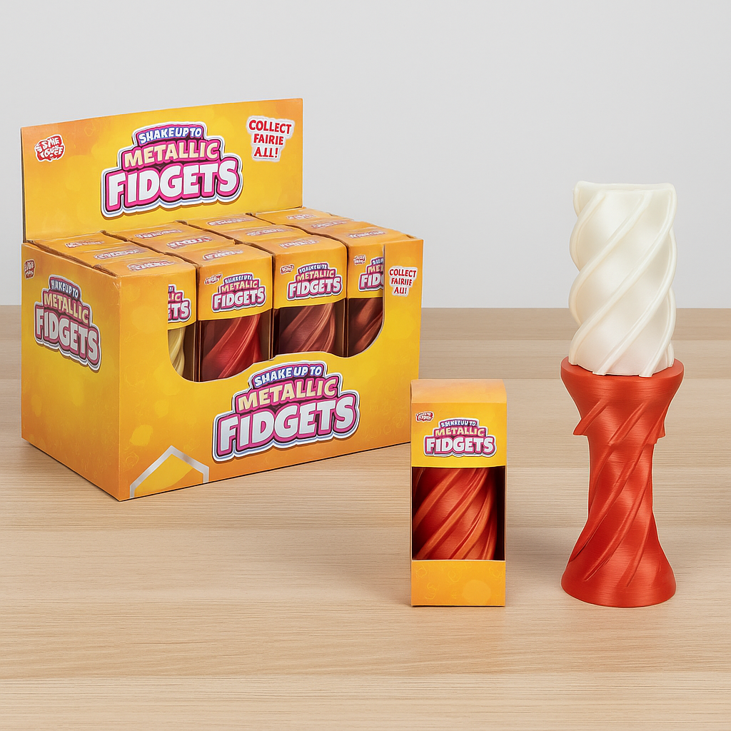 3D Printed Large Spiral Fidget Sensory Toy