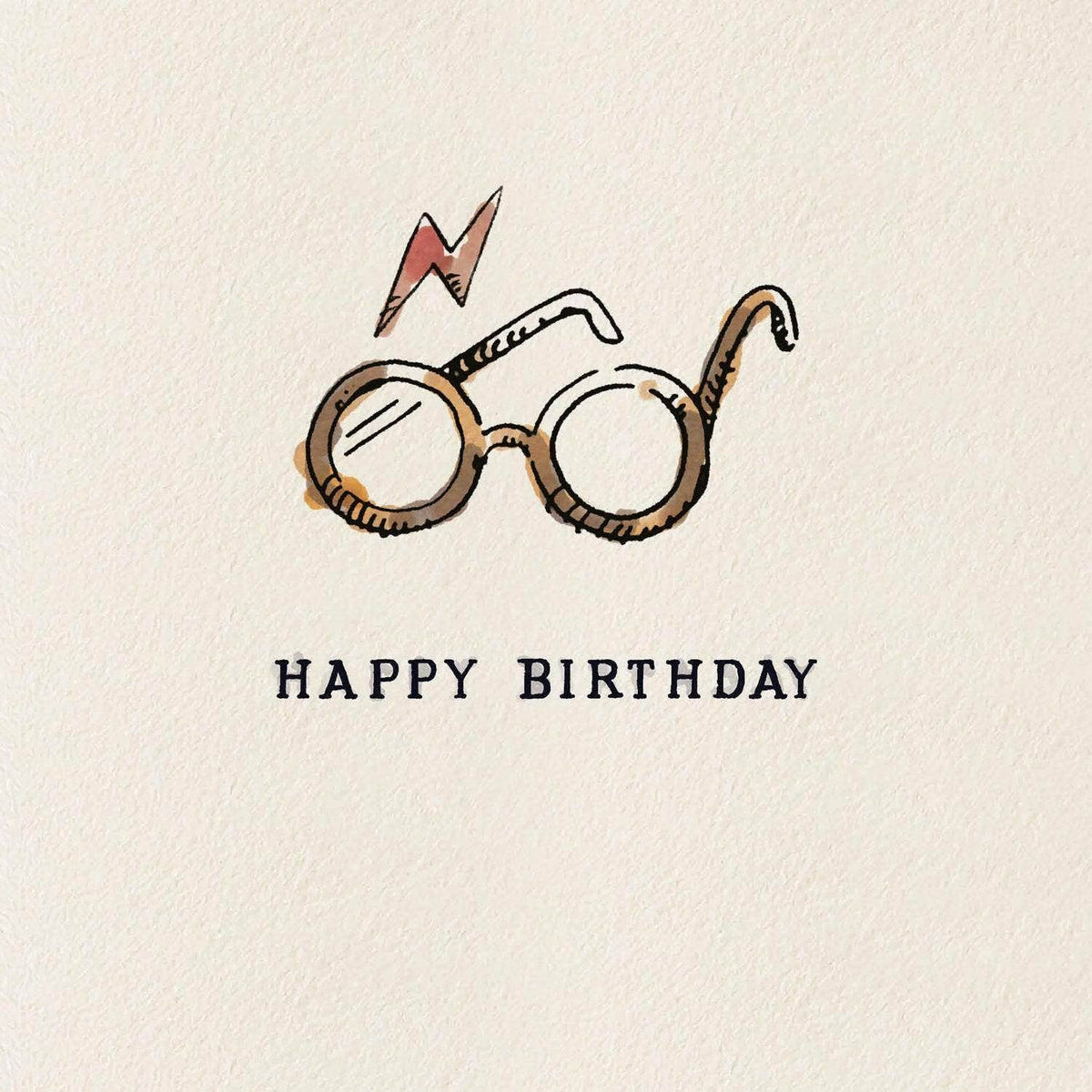 Harry Potter “Happy Birthday” Card – Official Wizarding World Design