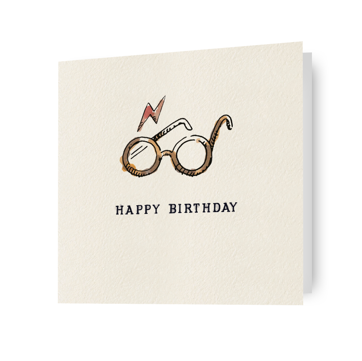 Harry Potter “Happy Birthday” Card – Official Wizarding World Design