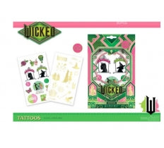 Wicked Themed Temporary Tattoo Sheets