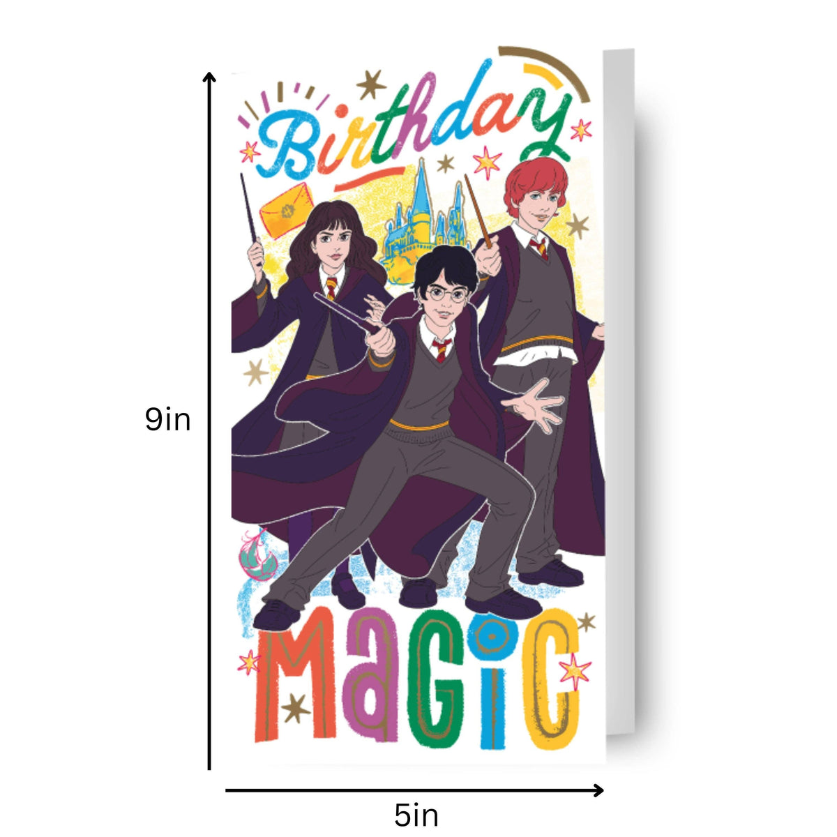Harry Potter “Birthday Magic” Card – Official Wizarding World Design