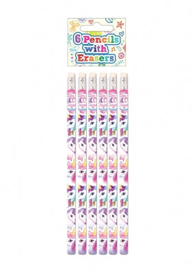 Unicorn Themed Pencils Pack