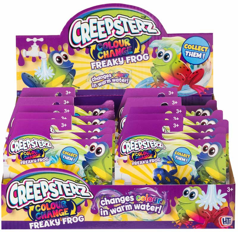 Creepsterz Colour Change Freaky Frogs