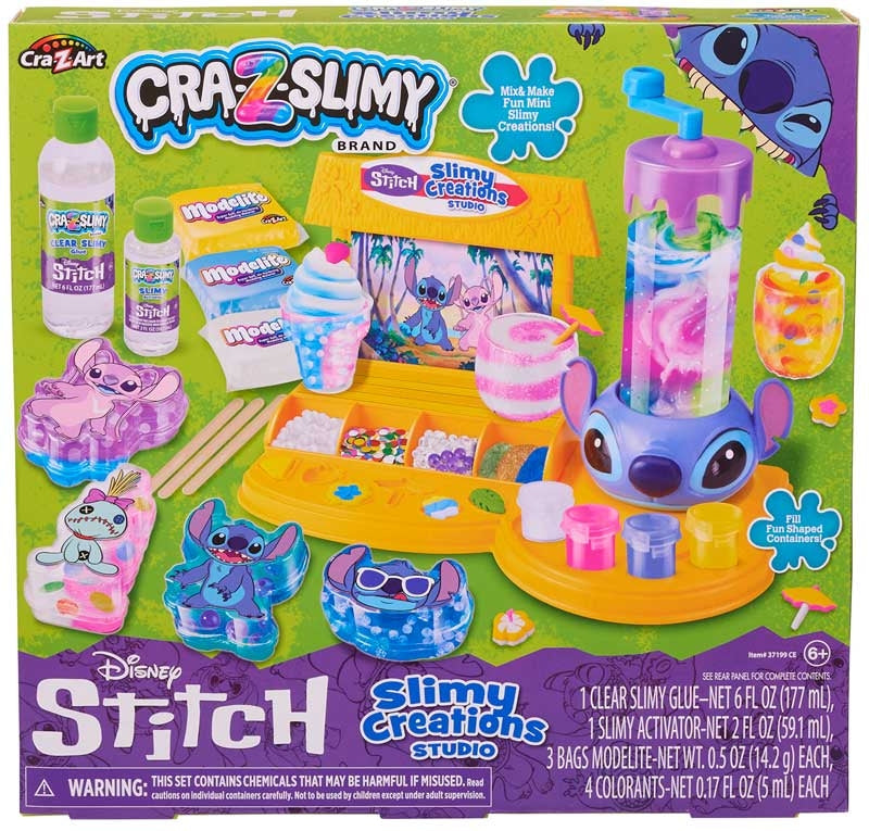 CraZslimy Disney Stitch Slimy Creations Studio