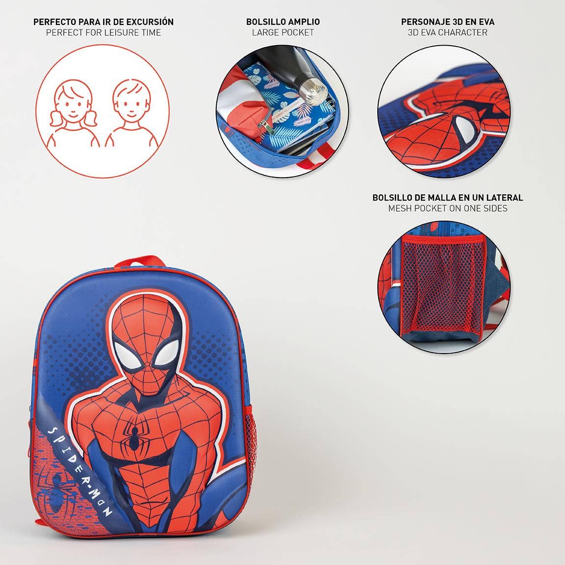 Spiderman 3D Supreme Collection Backpack