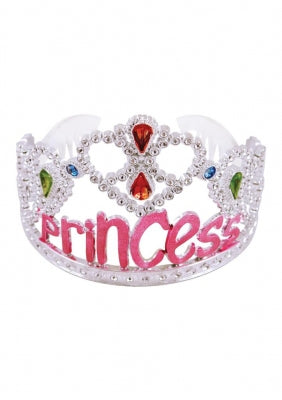 Princess Jewelled Plastic Crown