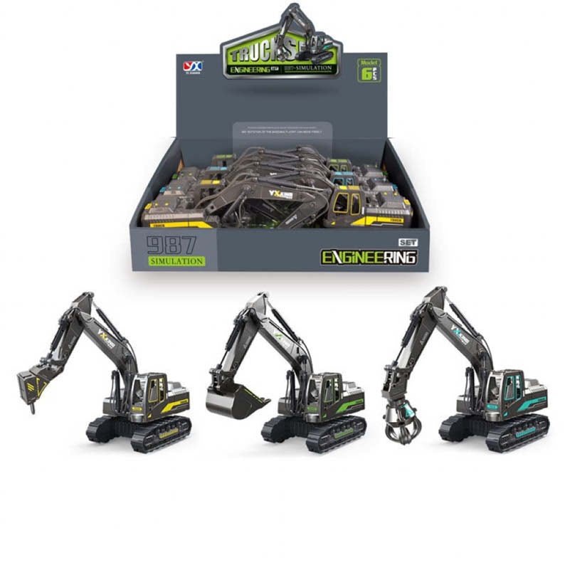 Diecast Friction Diggers