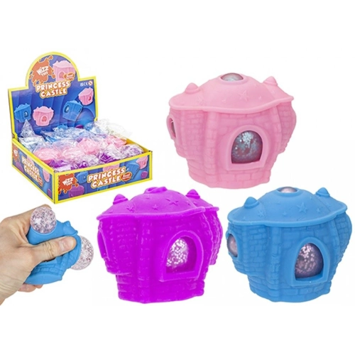 Princess Castle Glitter Squishy