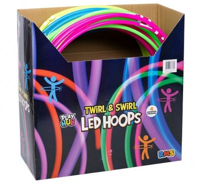 Twirl & Swirl LED Hula Hoops