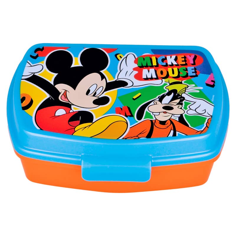 Mickey Mouse lunch box, Disney lunch box, Mickey and Goofy snack box, kids lunch container, boys school lunch box, children’s food box, toddler lunch box, Disney gift, colourful lunch box, Mickey Mouse accessories
