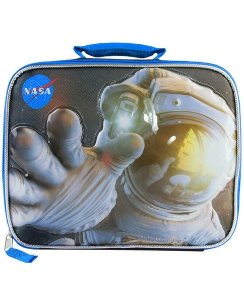 NASA astronaut insulated lunch bag with space design