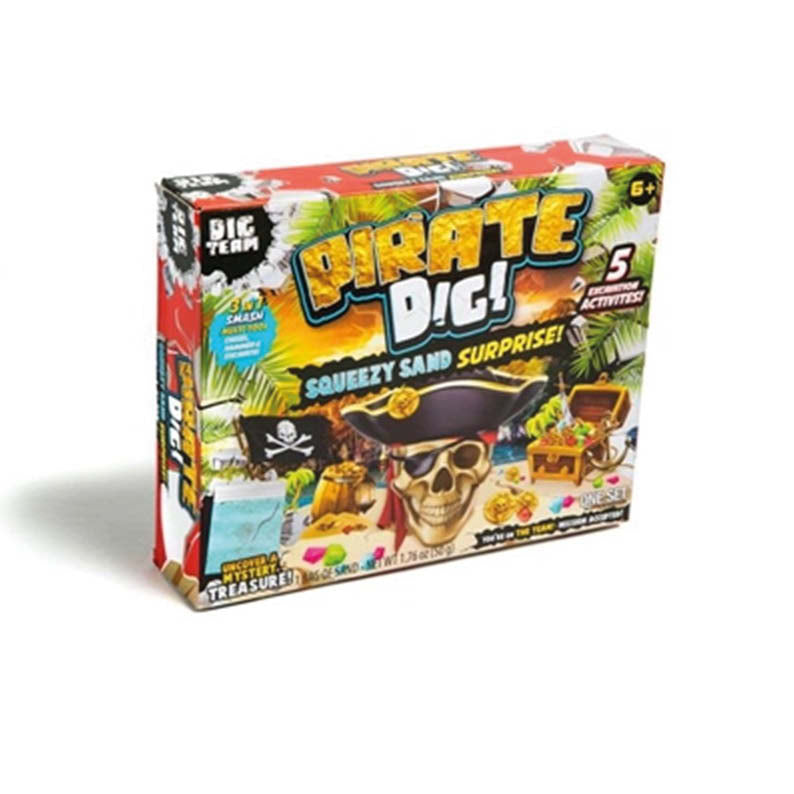 Pirate Dig Squeezy Sand Surprise 5 in 1 Dig Set