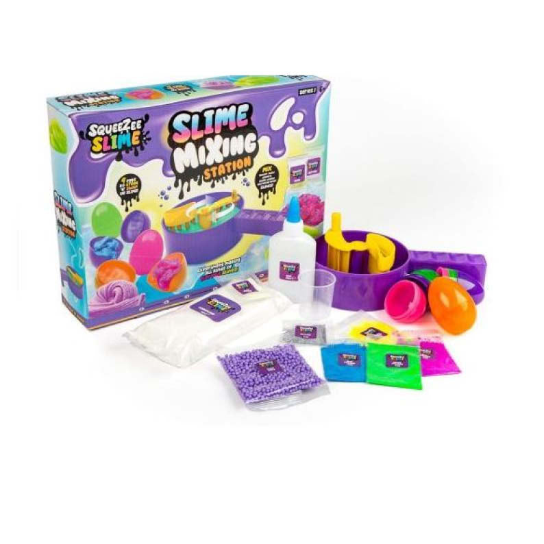 Squeezee Slime Slime Mixing Station