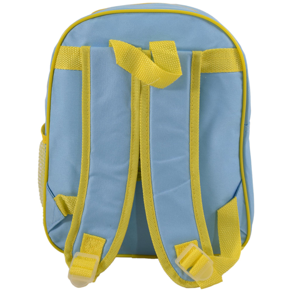 Bluey and Bingo character backpack with zip closure and adjustable straps